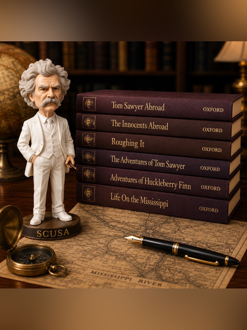The Oxford Mark Twain Six Book Collection. Oxford University Press. Hardcover‌‌‌